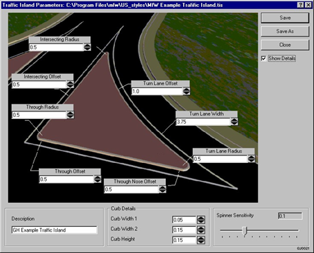  Use of Infrasoft’s MXROAD to a design roadway intersection